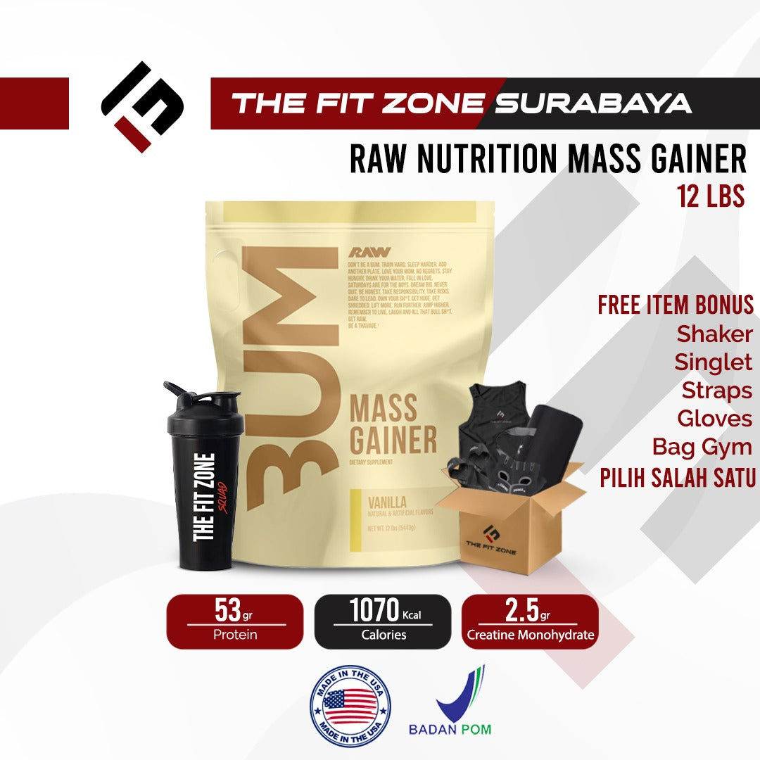 CBUM RAW Nutrition Mass Gainer 12 Lbs