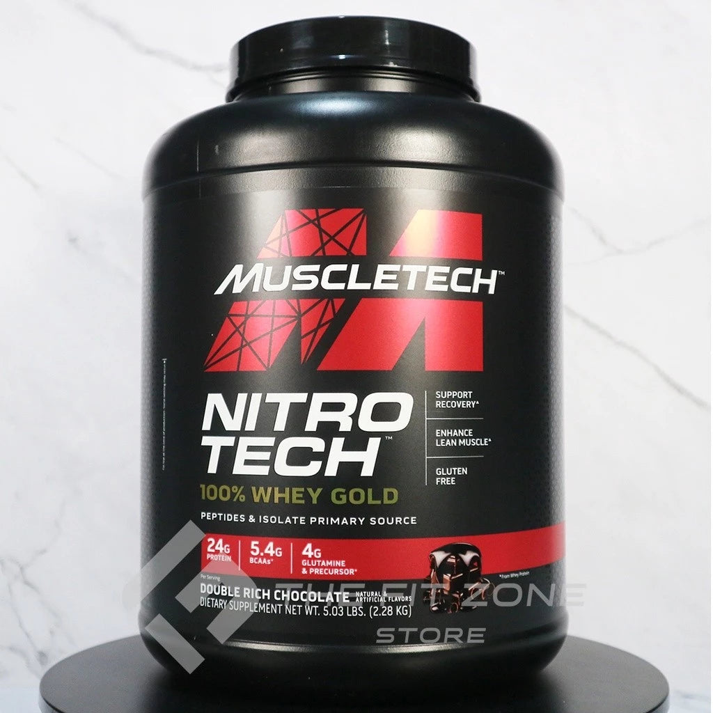 MUSCLETECH Nitrotech Whey Gold 5,03 Lbs Whey Protein Isolate Peptides