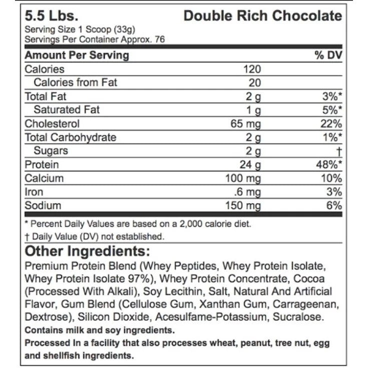 MUSCLETECH Nitrotech Whey Gold 5,03 Lbs Whey Protein Isolate Peptides