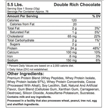 MUSCLETECH Nitrotech Whey Gold 5,03 Lbs Whey Protein Isolate Peptides