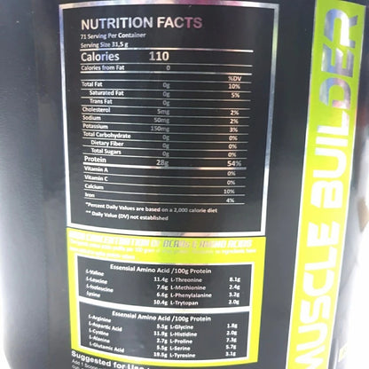 BXN NUTRITION Whey Protein Isolate 5 Lbs Suplemen Fitness Whey Protein Isolate