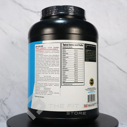 BPI SPORTS Iso HD 5 Lbs (2.250 Gram) Suplemen Fitnes Susu Whey Protein Isolate Import