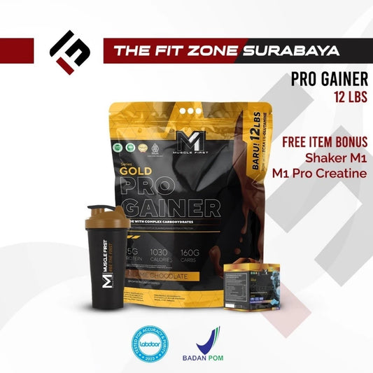 MUSCLE FIRST Gold Pro Gainer 12 Lbs Weight Mass Gainer