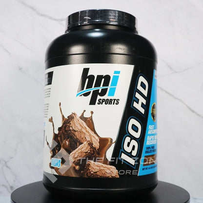 BPI SPORTS Iso HD 5 Lbs (2.250 Gram) Suplemen Fitnes Susu Whey Protein Isolate Import