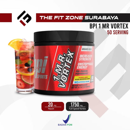 BPI SPORTS 1.M.R Vortex 50 Serving Supplementasi Fitness Pre Workout Mr Vortex PWO