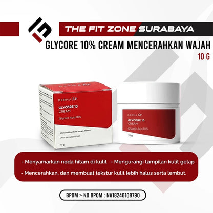 DERMA XP Glycore Cream 10 Gram Krim Pencerah Wajah Menyamarkan Noda Hitam