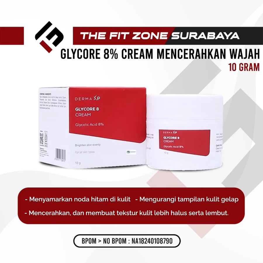 DERMA XP Glycore Cream 10 Gram Krim Pencerah Wajah Menyamarkan Noda Hitam