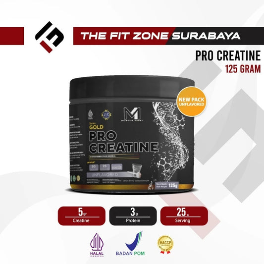 MUSCLE FIRST Gold Pro Creatine 125 Gram Supplement Creatine Monohydrate