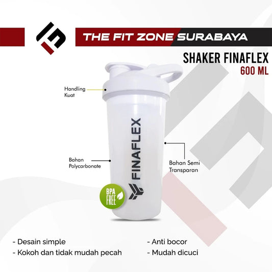 FINAFLEX Original And Limited Edition Shaker 600 ML Botol Minum Gym Bebas BPA