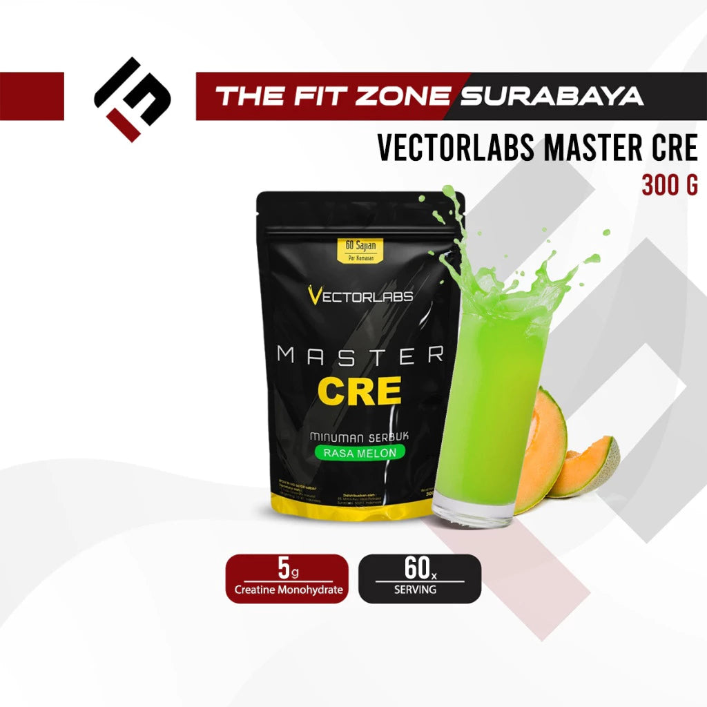 VECTORLABS Master CRE 300 Gram Supplement Fitness Creatine Monohydrate