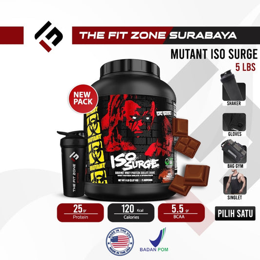 MUTANT Iso Surge 5 Lbs  AOM Whey Protein Isolate  Certificate