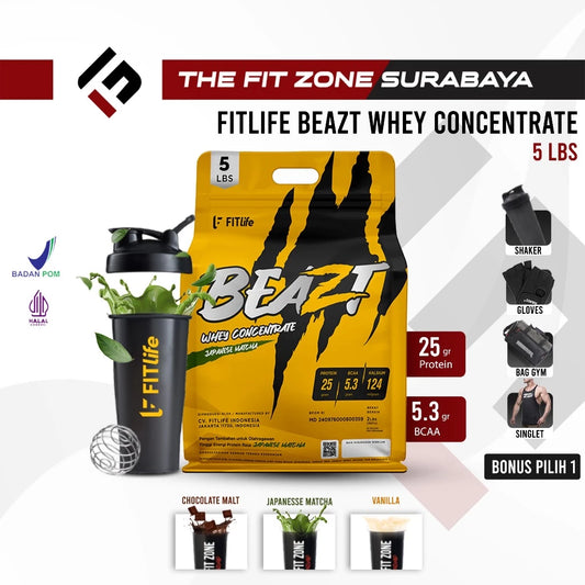 FITLIFE Beazt Whey Concentrate 5 Lbs Beast Wpro Whey Protein Fitlife Wpro Concentrate