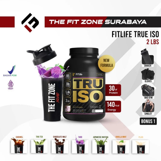 FITLIFE Truiso 2 Lbs / 900 Gram Supplementasi Fitness Whey Protein Isolate