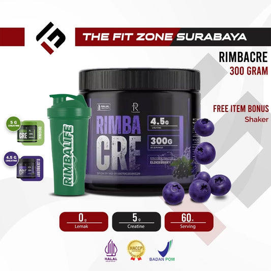 RIMBALIFE Rimbacre 300 Gram 60 Servings Rimba Creatine Monohydrate