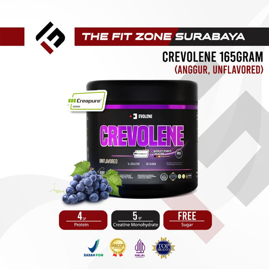 EVOLENE Crevolene Creapure 30 Servings Supplemen Fitness Kreatin Monohydrate