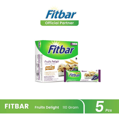 FITBAR Multigrain Bar 1 Box Isi 5 Pcs Snack Sehat Bar Camilan Food Cemilan Makanan (@20 gram)