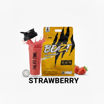 FITLIFE Beazt Whey Concentrate 2 Lbs Beast Whey Protein Suplemen Fitness