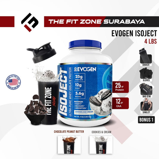 Evogen Isoject 4 Lbs Whey Protein Isolate