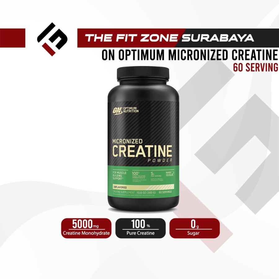 Optimum Nutrition ON Creatine Powder 300 Gr Platinum Creatine Dymatize