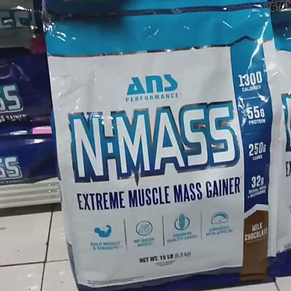 ANS PERFORMANCE N Mass 15 Lbs Extreme Mass Gainer N-Mass