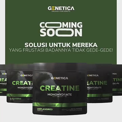 GENETICA Creatine Monohydrate 150 gram Suplemen Fitness Creatine Monohydrate