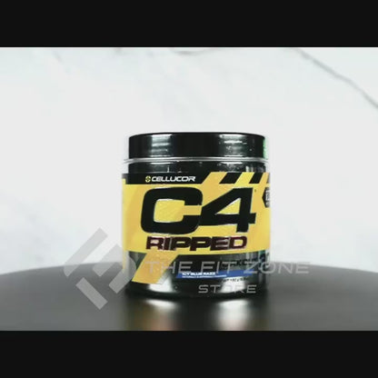 CELLUCOR C4 Ripped 30 Serving Supplement Fitness Pre workout + Fat Burner PWO Import