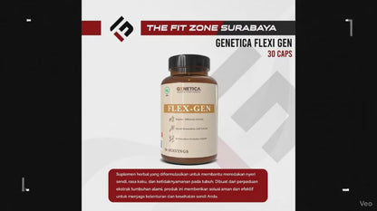 GENETICA Flex Gen 60 Kapsul Suplemen Herbal Pereda Nyeri Sendi Flex-Gen