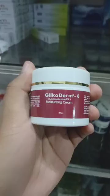 GLIKODERM Moisturizing Cream 8% (Gluconolactone 8%) 20 Gram Pelembab Kulit Wajah