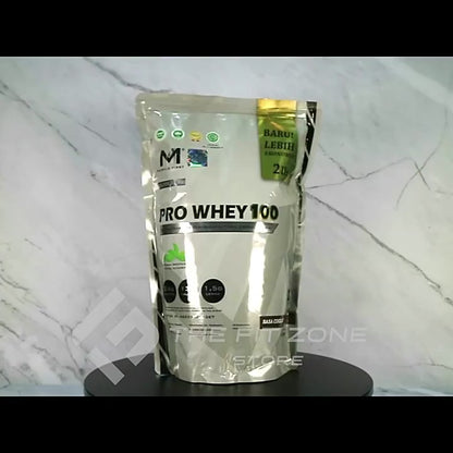 MUSCLE FIRST Pro Whey 100 2 Lbs Suplemen Fitness M1 Pro whey protein