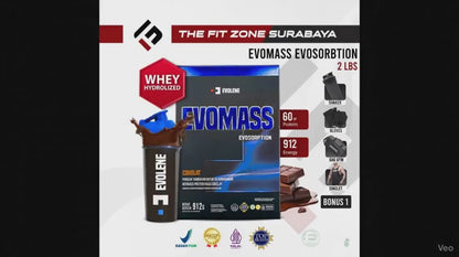 EVOLENE Evomass w/ Evosorption 2 Lbs Suplemen Fitness Mass Gainer