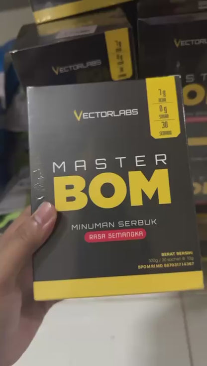 VECTORLABS Master BOM 30 Sachet Supplement Fitness BCAA For Recovery Doms Certificated