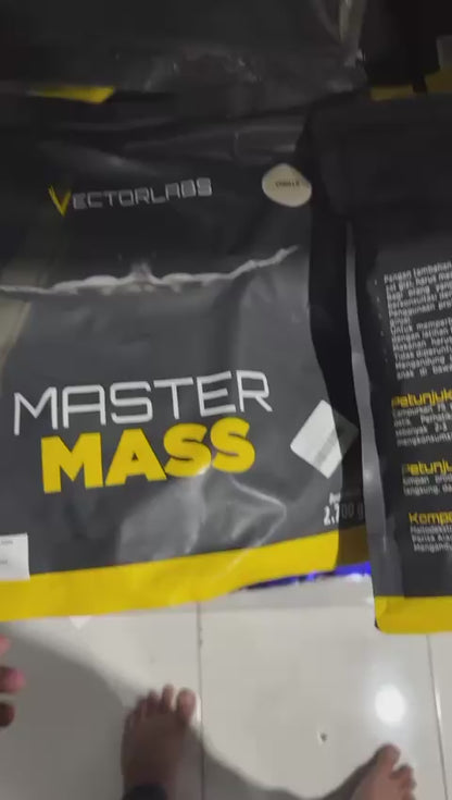 VECTORLABS Master Mass Gainer 6 Lbs Supplement Weight Gainer Mastermass Susu Penambah Berat Badan