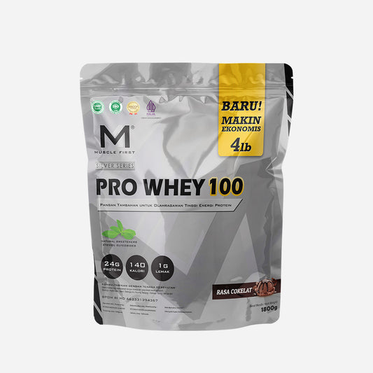 Musclefirst M1 Pro Whey 100 10 Lbs Silver Series BPOM Whey Protein