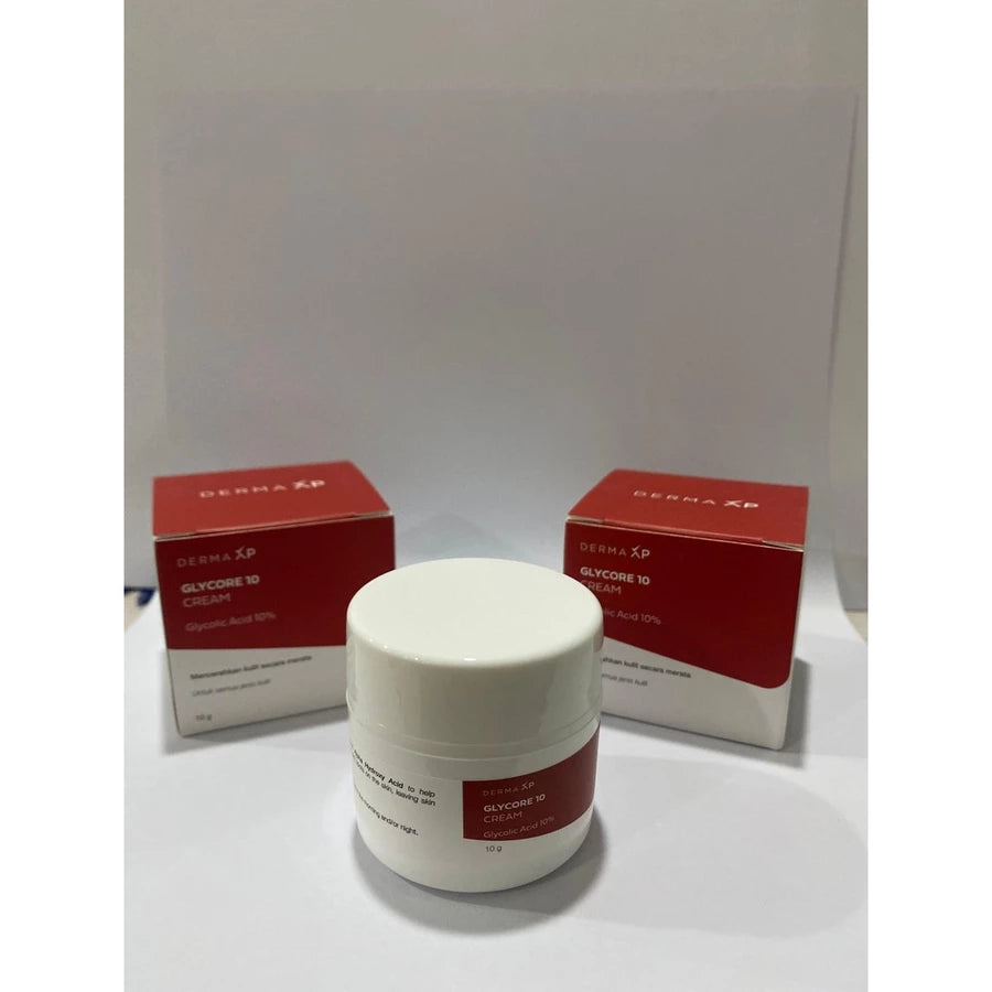 DERMA XP Glycore Cream 10 Gram Krim Pencerah Wajah Menyamarkan Noda Hitam