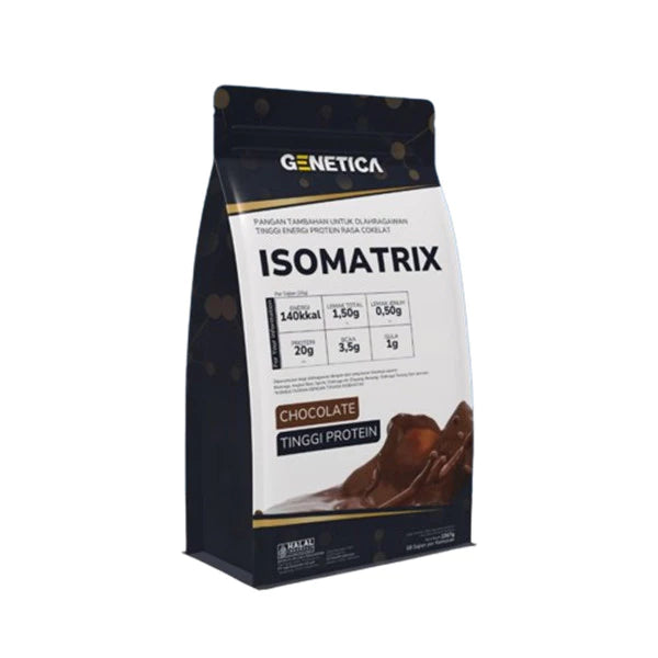 GENETICA Isomatrix 5 Lbs Whey Suplemen Fitness Vegan Whey Protein Isolate