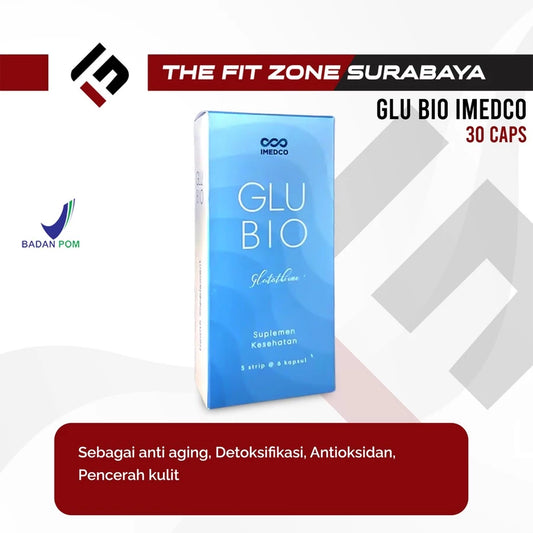 IMEDCO Glubio Glutathione 1 Kotak 30 Kapsul Suplemen Kesehatan L-Glutathione 500 mG