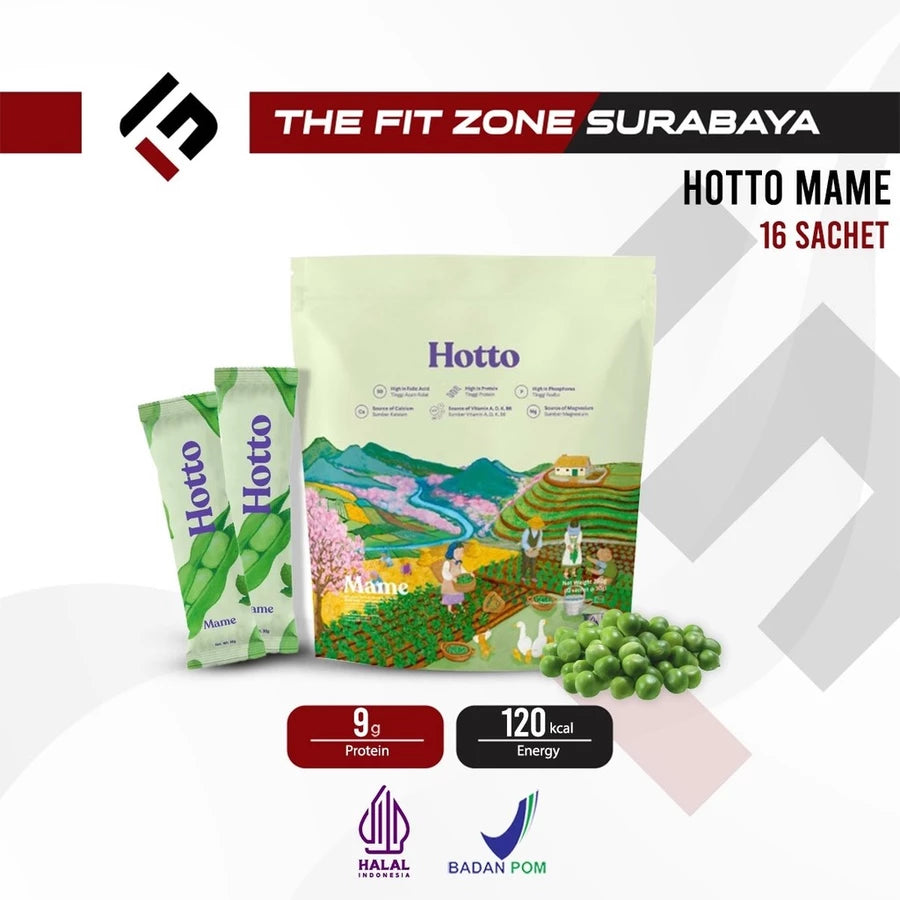 HOTTO Mame 12 Sachet Multigrain Protein with Edamame