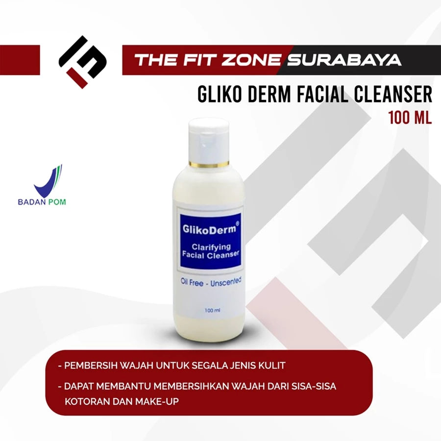 GLIKODERM Clarifying Facial Cleanser Gel 100 ML Sabun Cuci Muka
