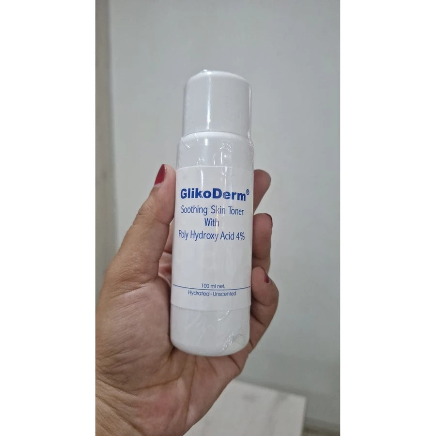 GLIKODERM Soothing Skin Toner + Poly Hydroxy Acid PHA 4% 100 ML Penyegar Wajah