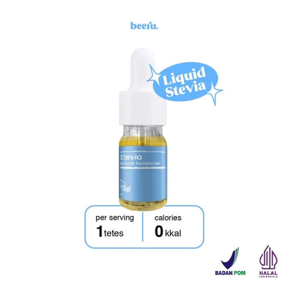 BEERU Stevia Natural Sweetener Pengganti Gula Sehat Pemanis Alami Nol Kalori