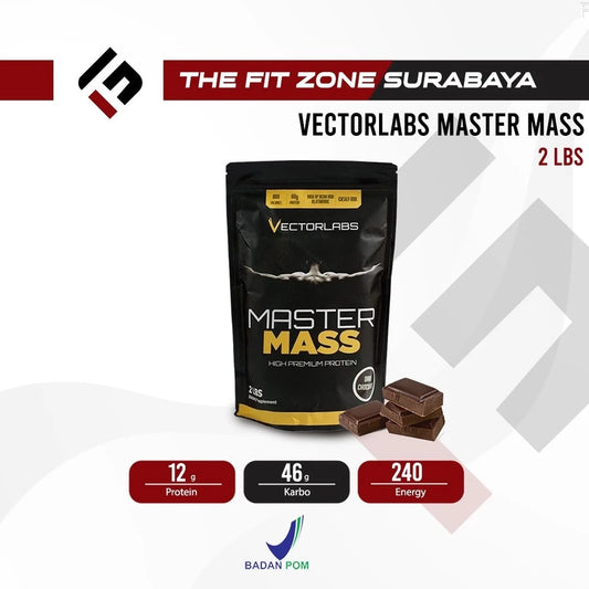 VECTORLABS Master Mass Gainer 2 Lbs Supplement Fitness Weight Gainer Mastermass