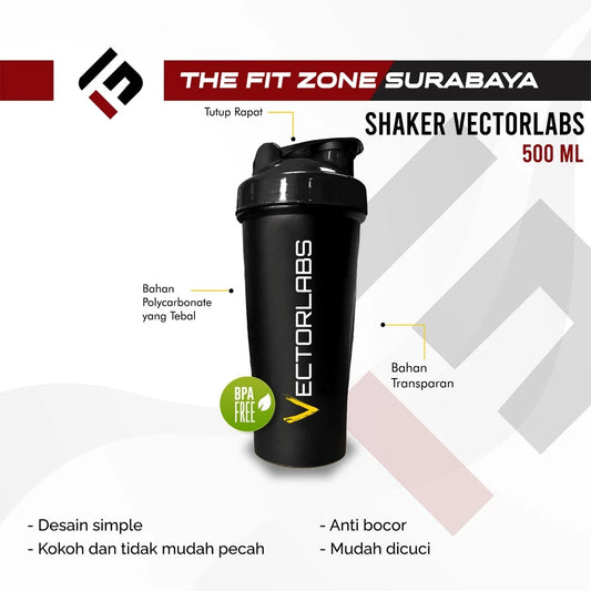 VECTORLABS Shaker 600 ML Botol Minum Gym Fitness