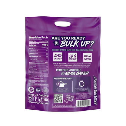 FINAFLEX Mass Gainer 15.5 Lbs Weight Gain Susu Tinggi Protein dan Carbs