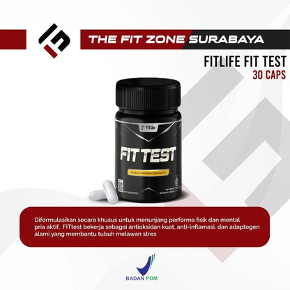 FITLIFE FITtest 30 Kapsul 600mg Testobooster Testosteron