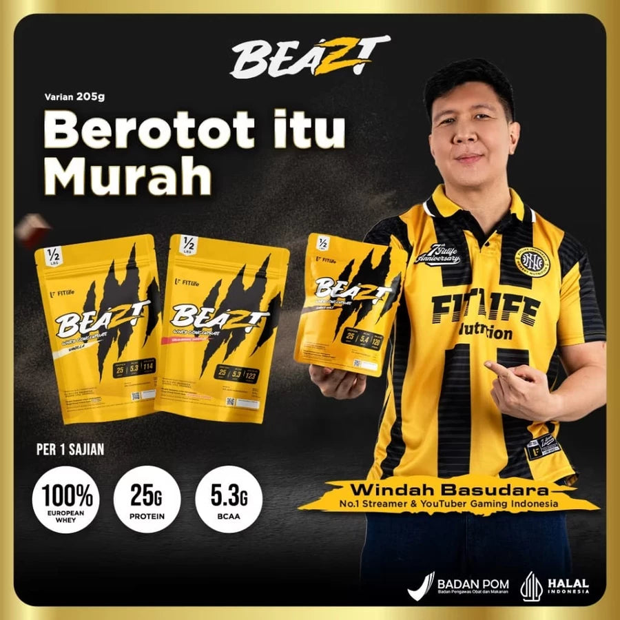 FITLIFE Beazt 205 Gram Whey Protein Concentrate Beast Ex Wpro