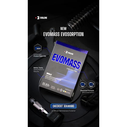 EVOLENE Evomass w/ Evosorption 2 Lbs Suplemen Fitness Mass Gainer