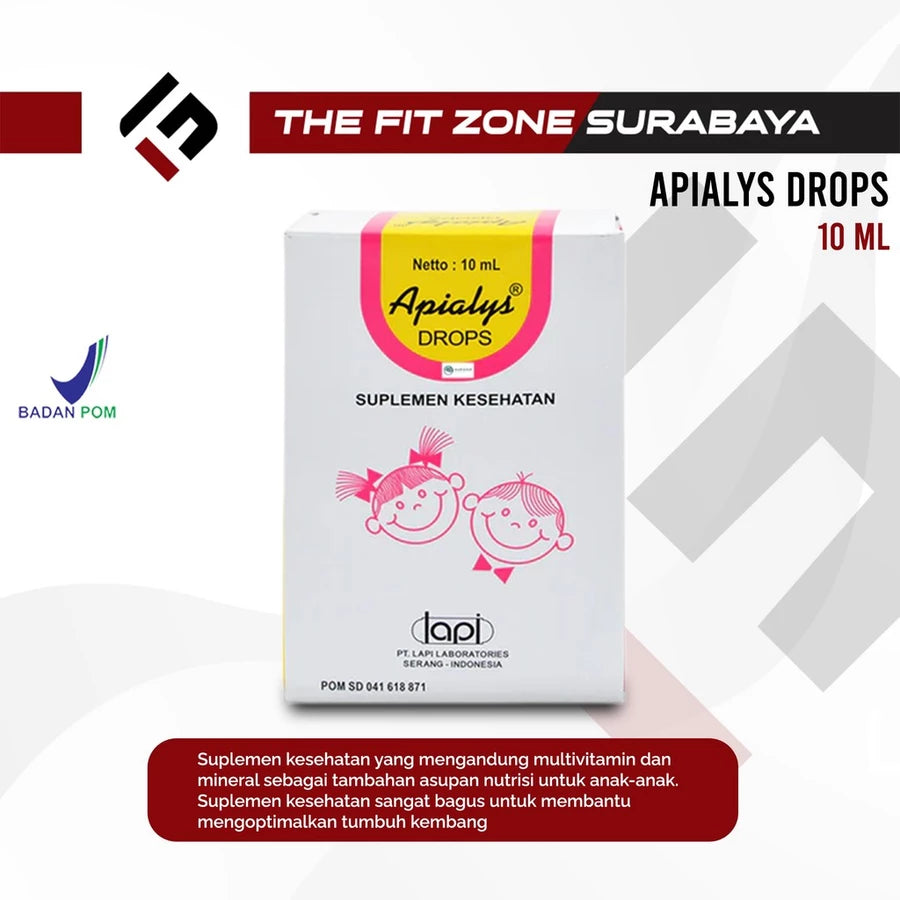 APILAYS Drop 10 mL - Suplemen Makanan Membantu Meningkatkan Nafsu Makan pada Bayi