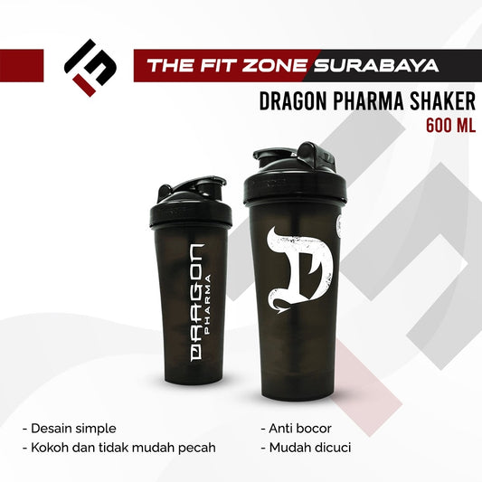 Shaker Dragon Pharma 600 ML Botol Minum Fitness Gym