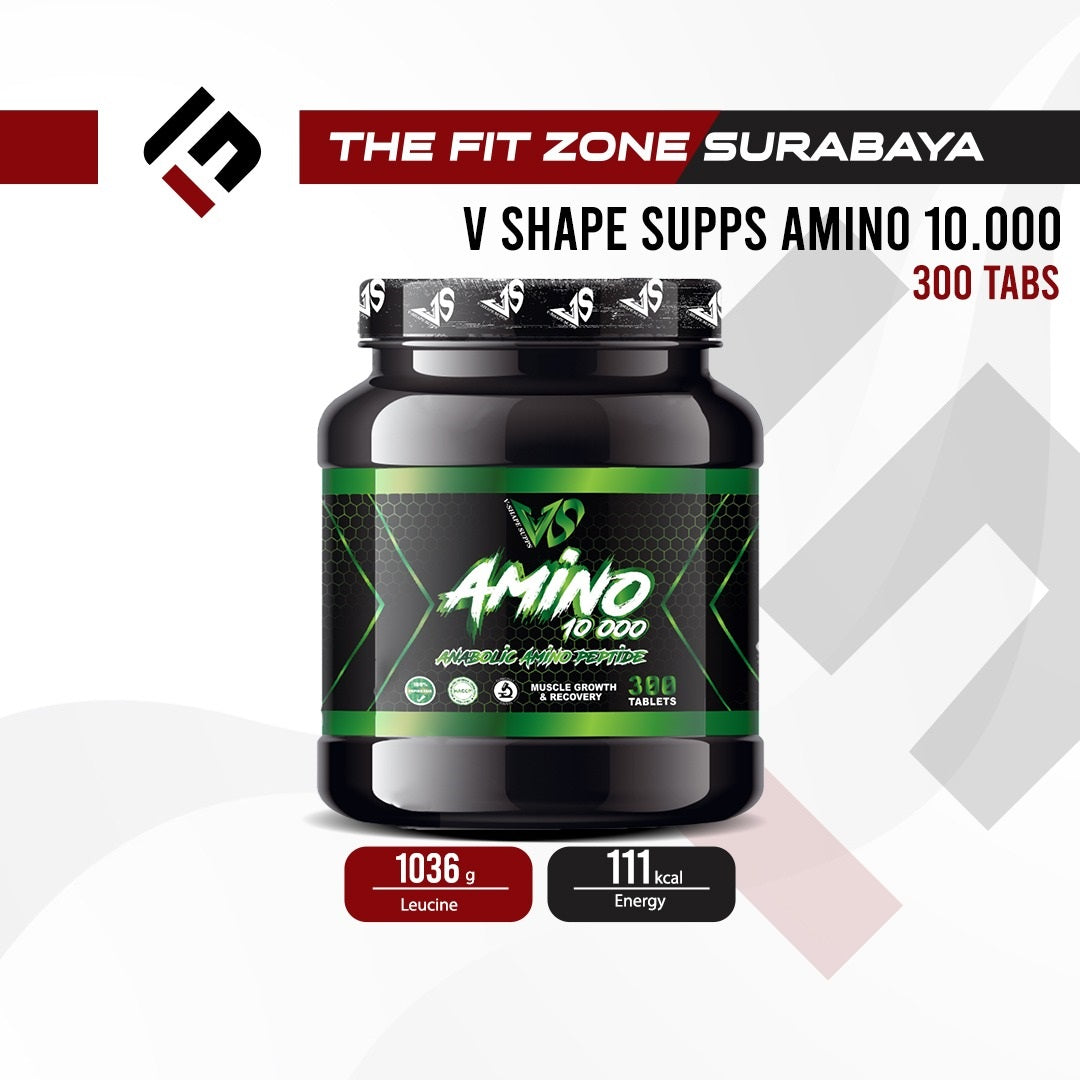 V Shape Supps Amino 10.000 300 Tablets