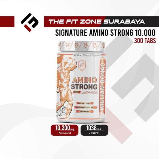 William Bonac Siganture Amino Strong 10.000 300 Tablet